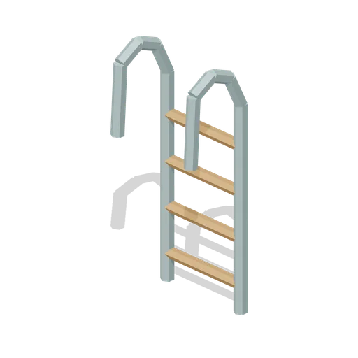 Dock Ladder (Quiet Lake Fishing)