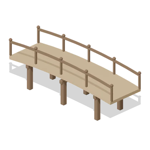 Moat Bridge (Feudal Japan Castle Town)