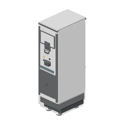 Coin payment column (Laundrette and Cleaning Services)