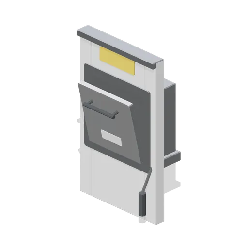 Laundry chute hatch (Laundrette and Cleaning Services)