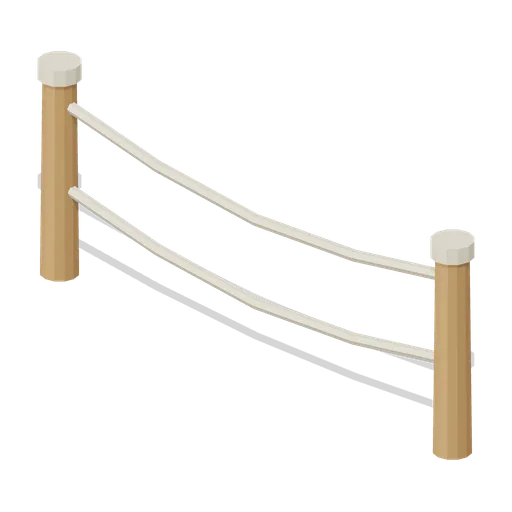 Dock Railing (Quiet Lake Fishing)