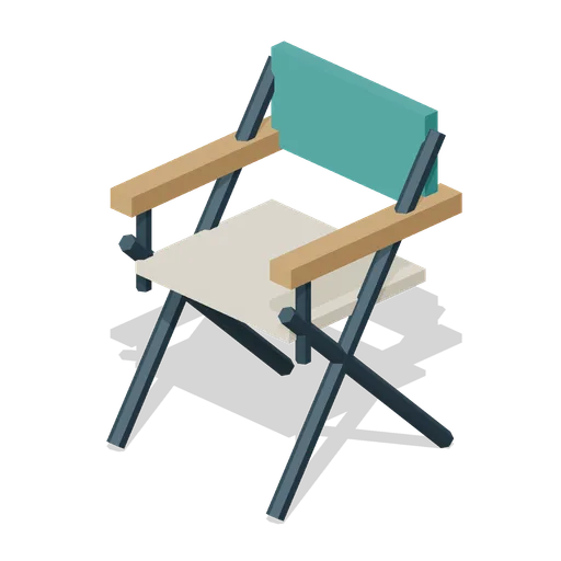 Canvas Fishing Chair (Quiet Lake Fishing)
