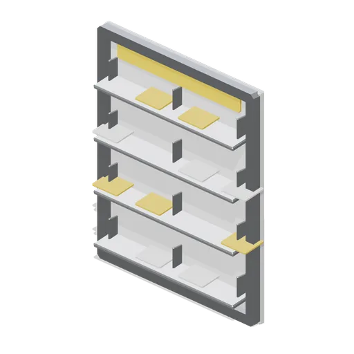 Order ticket rack (Laundrette and Cleaning Services)