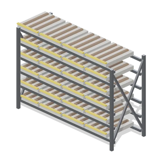 Core tray rack (Ore Processing and Haulage Plant)