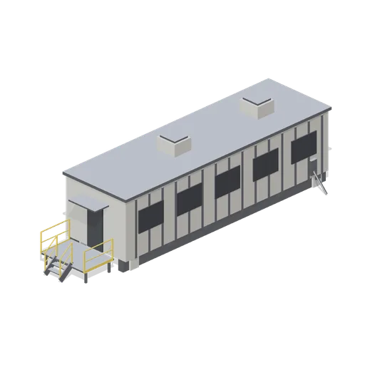 Modular site office (Ore Processing and Haulage Plant)