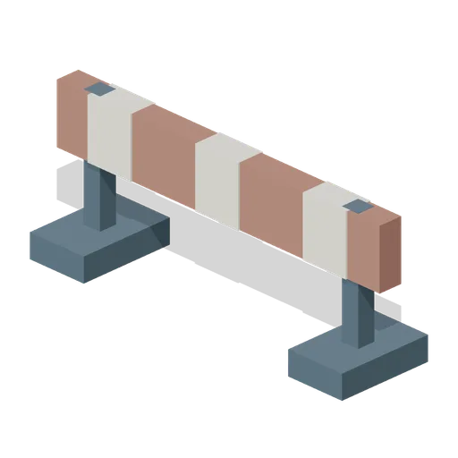 Road Barrier (Voxel City Districts)