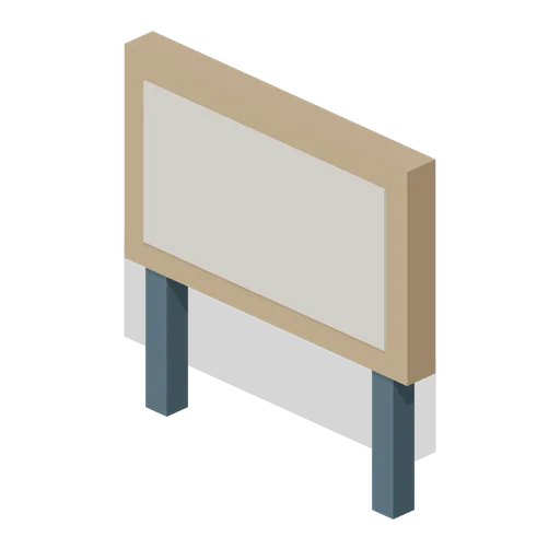 Notice Board (Voxel City Districts)