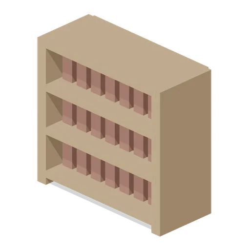 Bookcase (Voxel City Districts)