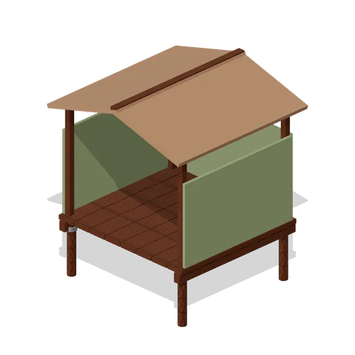 Stilt Shelter (Flooded and Coastal Survival)