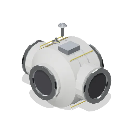 Four-port station node (Orbital Station and Docking Bays)