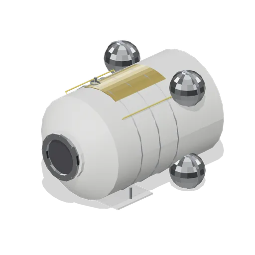 Service module with tankage (Orbital Station and Docking Bays)