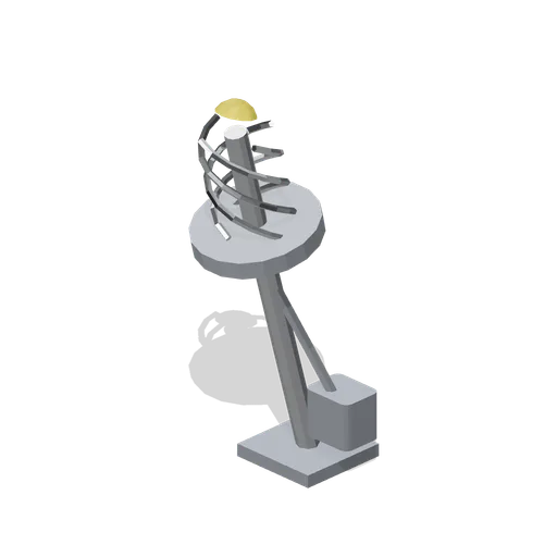 S-band boom antenna (Orbital Station and Docking Bays)