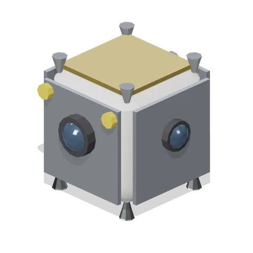 Free-flying inspection drone (Orbital Station and Docking Bays)