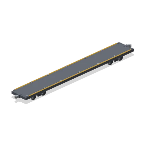 Intermodal container flat wagon (Modern Rail and Metro Network)