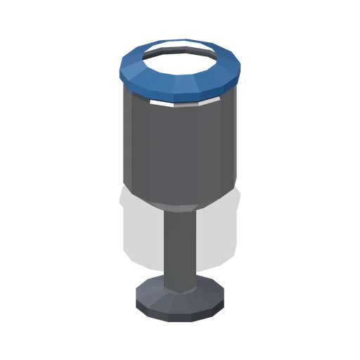 Platform waste bin (Modern Rail and Metro Network)