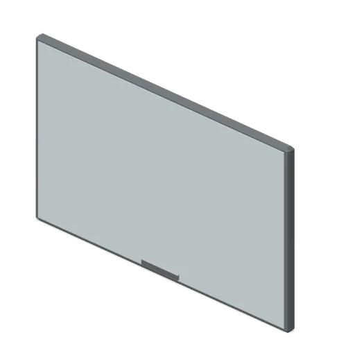 Wall-mounted television on a bracket (Hotel and Resort Operations)