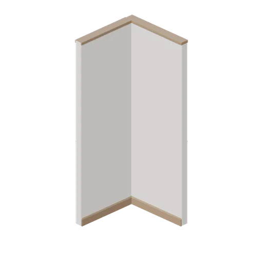 Partition wall corner (Hotel and Resort Operations)