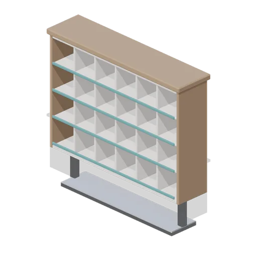 Key card rack (Hotel and Resort Operations)