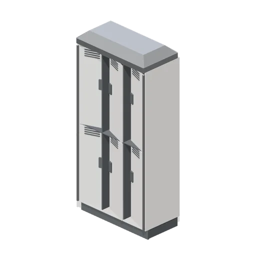 Staff locker bank (Hotel and Resort Operations)