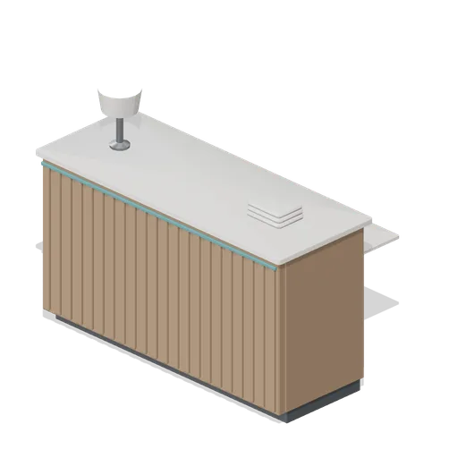 Spa reception desk (Hotel and Resort Operations)