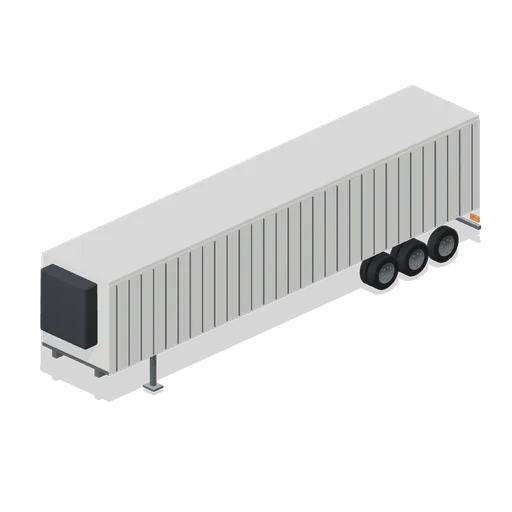 Refrigerated semitrailer (Long-Haul Trucking and Truck Stop)