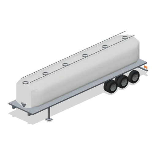 Bulk powder tanker (Long-Haul Trucking and Truck Stop)