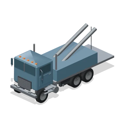 Heavy recovery wrecker (Long-Haul Trucking and Truck Stop)