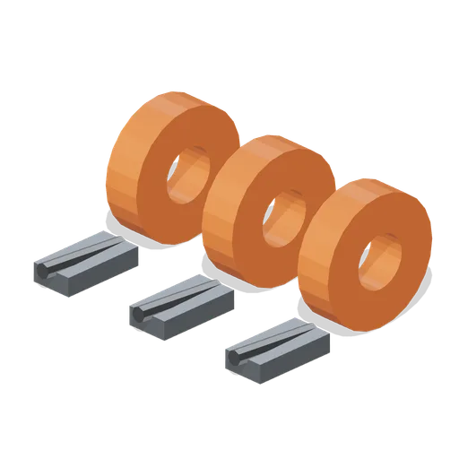 Ratchet load straps set (Long-Haul Trucking and Truck Stop)