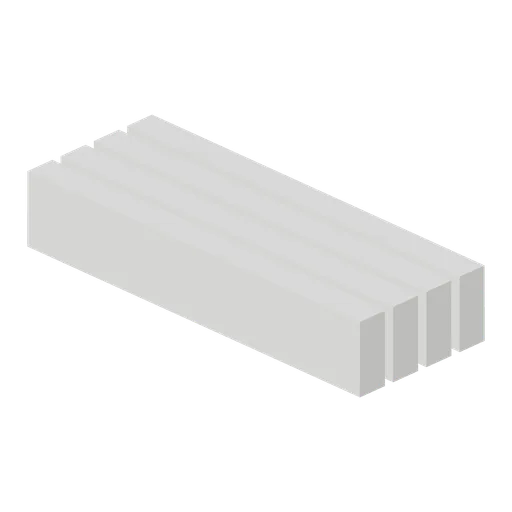 Load dunnage timber stack (Long-Haul Trucking and Truck Stop)