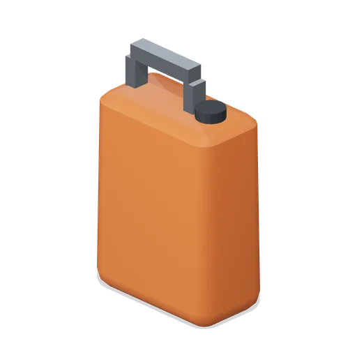 Truck emergency jerry can (Long-Haul Trucking and Truck Stop)