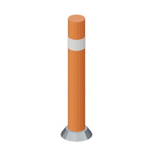 Fuel pump protection bollard (Long-Haul Trucking and Truck Stop)