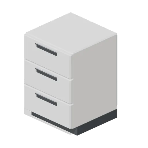 Undercounter freezer, three drawers (Home Appliances and Utility Room)