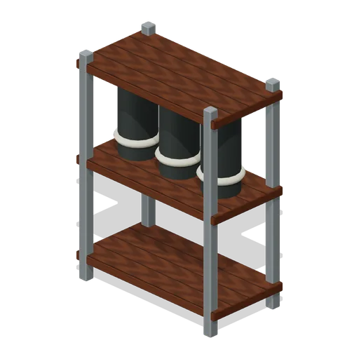Fender Storage Rack (Flooded and Coastal Survival)