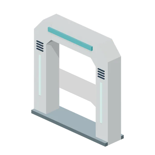 Orbital Field Station: Freestanding airlock gate
