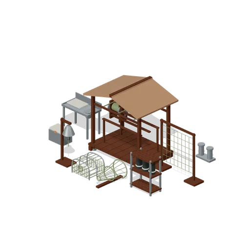 Shoreline Equipment Station (Flooded and Coastal Survival)