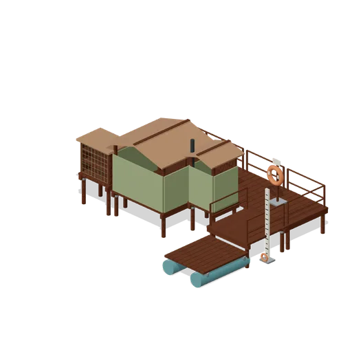 Tidal Survivor Hamlet (Flooded and Coastal Survival)