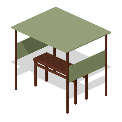 Canopy Market Booth (Trading Post and Barter Market)