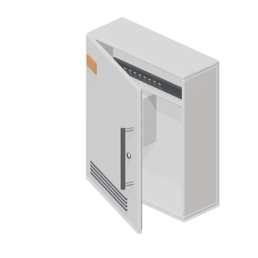 Meter and consumer unit cupboard (Home Appliances and Utility Room)