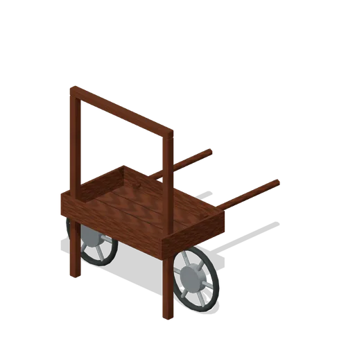 Merchant Display Cart (Trading Post and Barter Market)