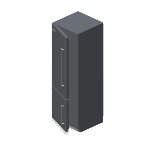 Freestanding fridge freezer 600, graphite (Home Appliances and Utility Room)