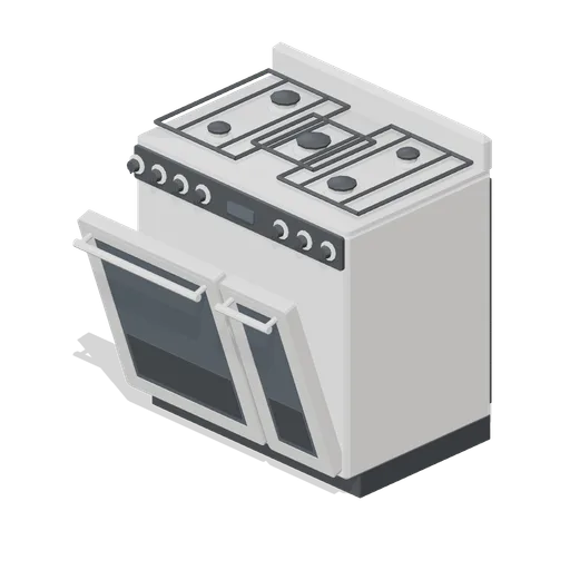 Freestanding range cooker 900, cream enamel (Home Appliances and Utility Room)