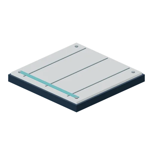 Orbital Field Station: Two-metre deck tile