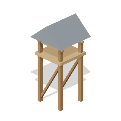 Watchtower Timber (Medieval Castle Construction)