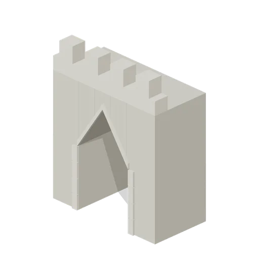 Pointed Gateway (Medieval Castle Construction)