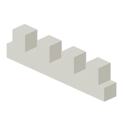 Parapet Straight (Medieval Castle Construction)