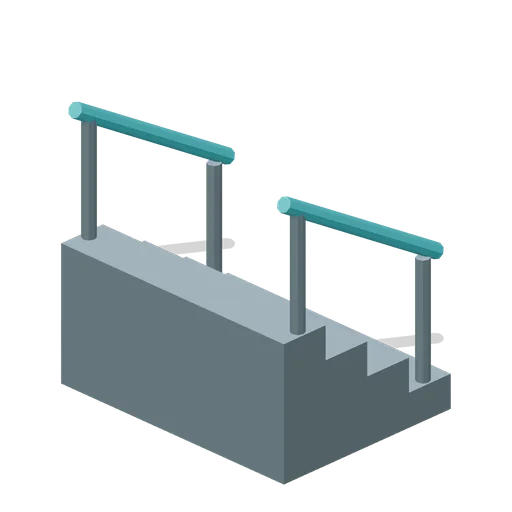 Orbital Field Station: Platform access stairs
