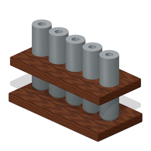 Token Tube Rack (Trading Post and Barter Market)