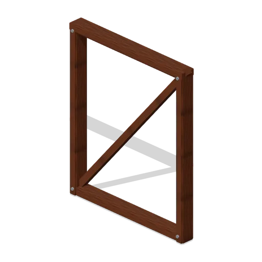 Wall Cross Braced Frame (Modular Survival Base Builder)