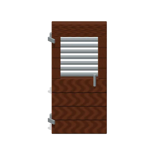 Door Vented Leaf (Modular Survival Base Builder)