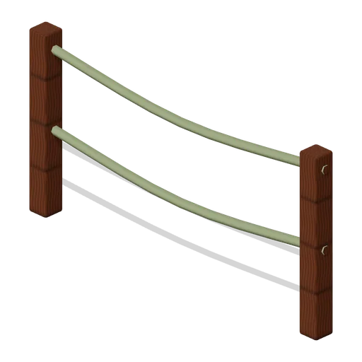 Rope Guardrail (Modular Survival Base Builder)